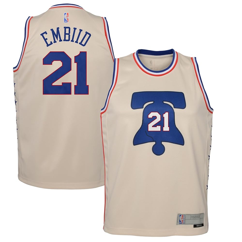 PHILA EMBIID 21番 ユニフォーム　エンビード Philadelphia 76ers #21 EMBIID NBA Basketball Jersey By
